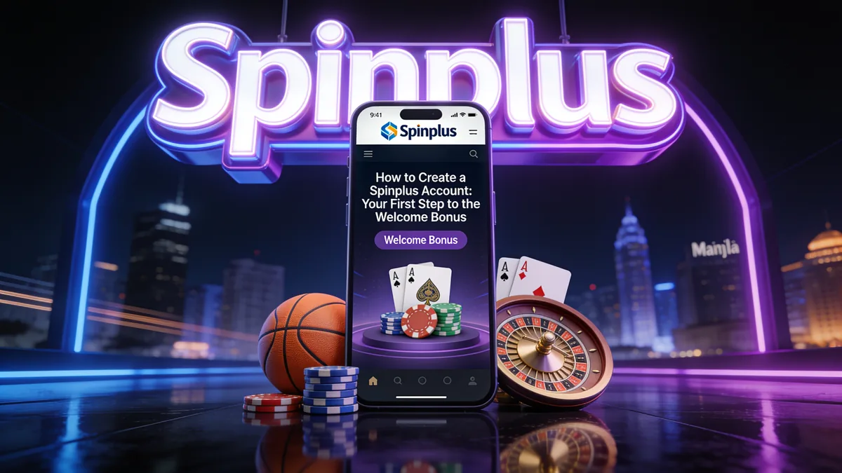 How to Create a Spinplus Account: Your First Step to the Welcome Bonus for players in the Philippines