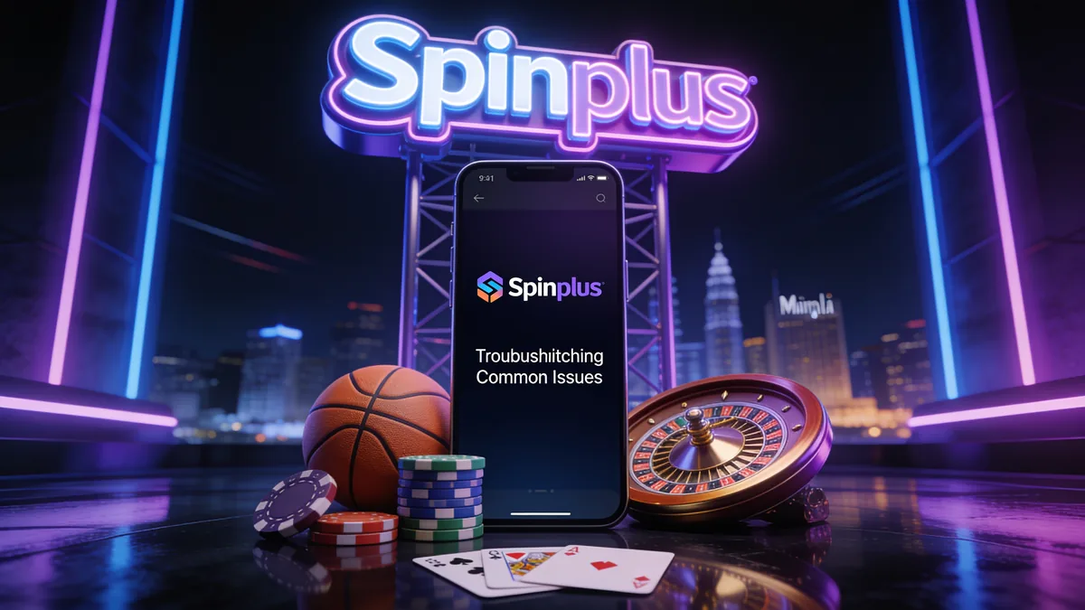 Spinplus Login: Troubleshooting Common Issues for players in the Philippines